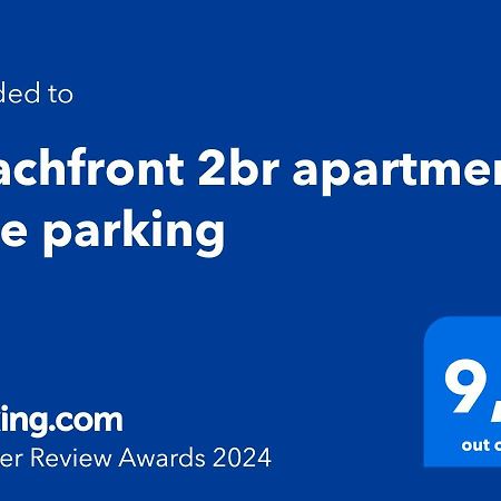 Beachfront 2Br Apartment - Free Parking リバディオン エクステリア 写真
