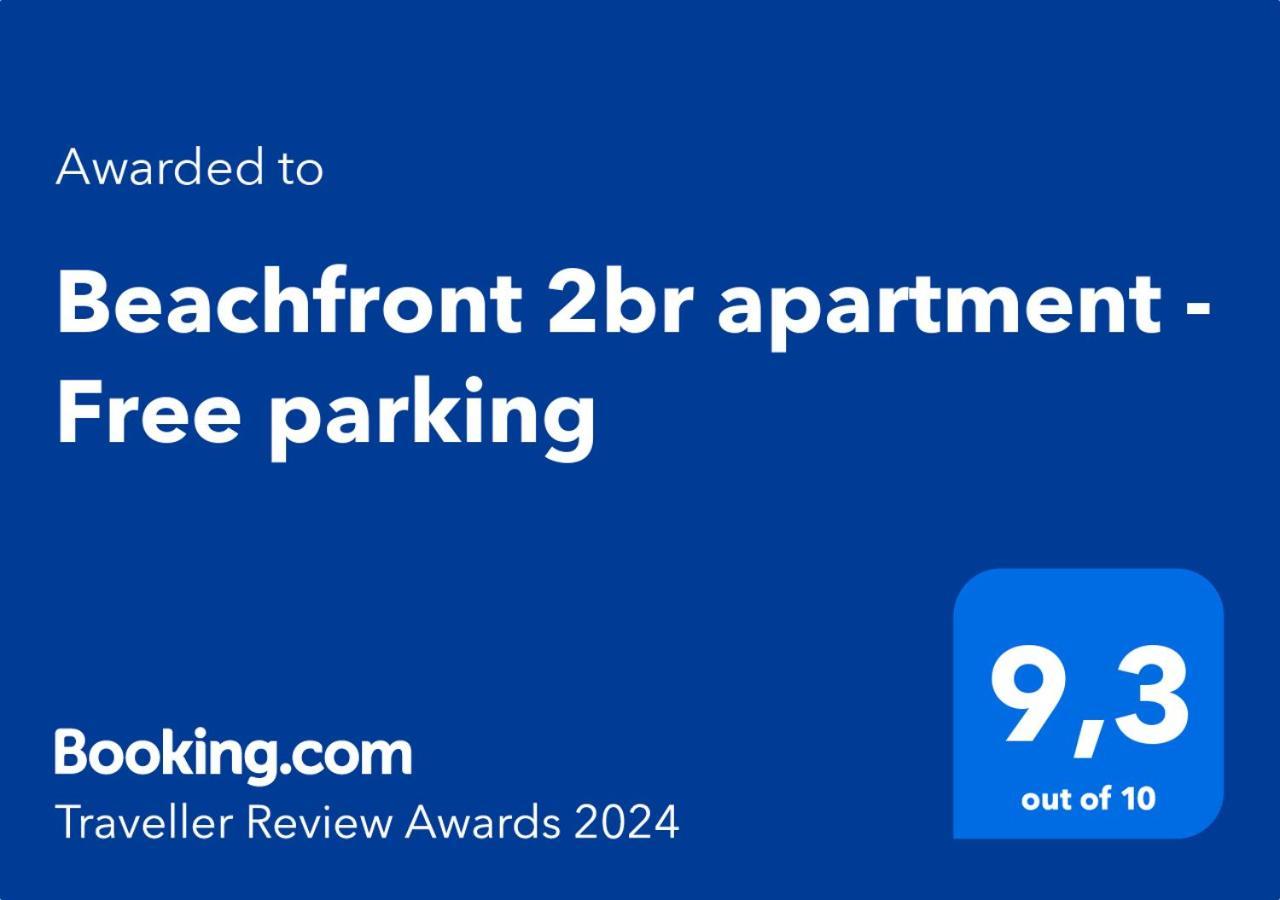 Beachfront 2Br Apartment - Free Parking リバディオン エクステリア 写真